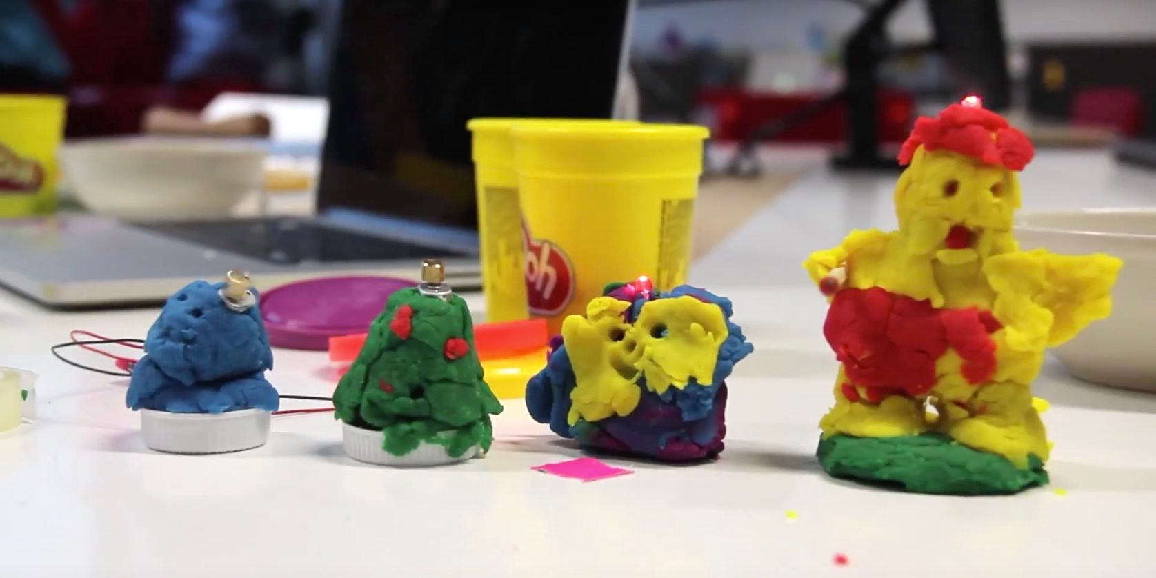 DIY clay robot Makery